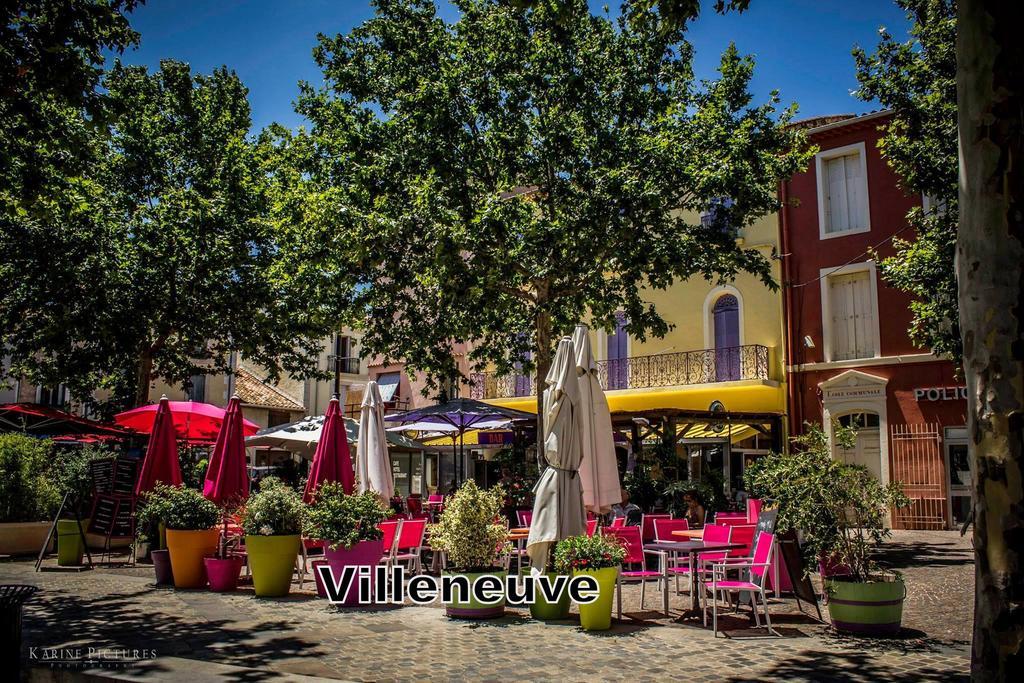 Hotel Las Cigalas Villeneuve-lès-Béziers Exteriér fotografie